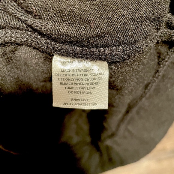 Modern Canvas Black Quilted Snap Button Pullover Size XXL - Picture 6 of 6